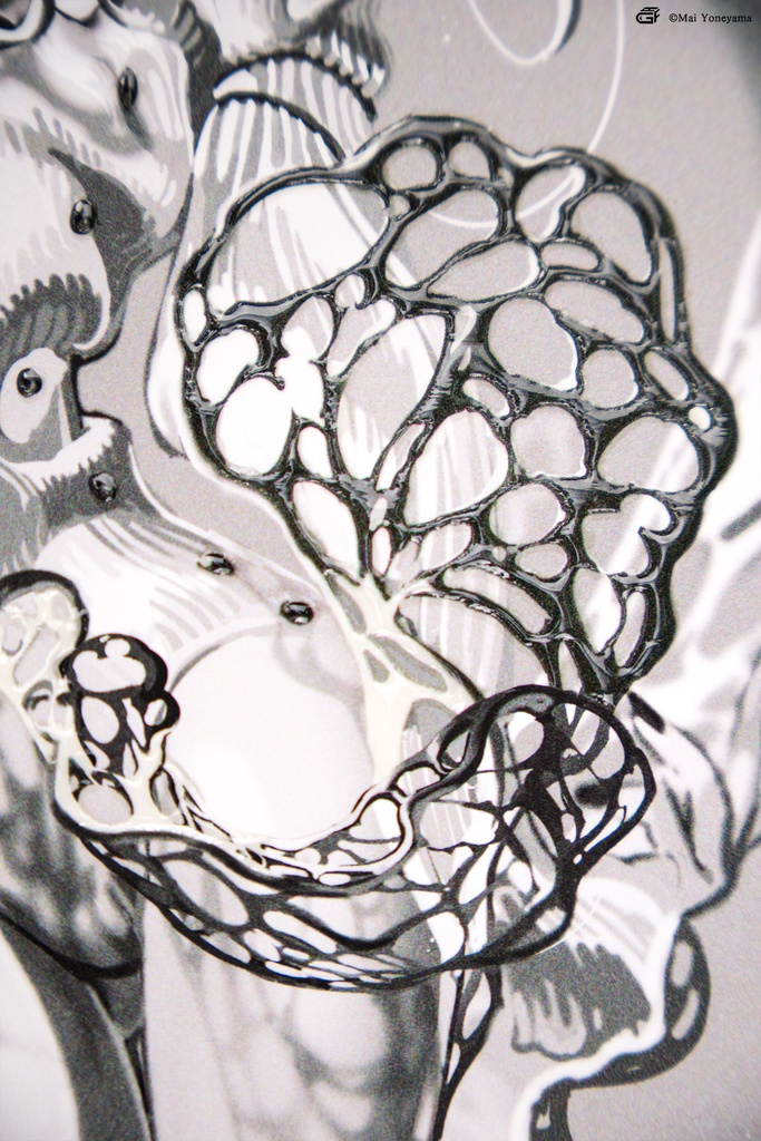 【作家直筆サイン入り】米山舞 x GAF|特製額版画 BIO -CELL(Edition Limited)