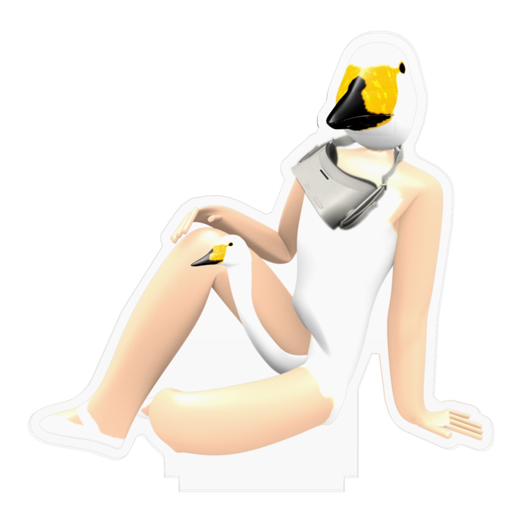 スワンマンアクリルフィギュア