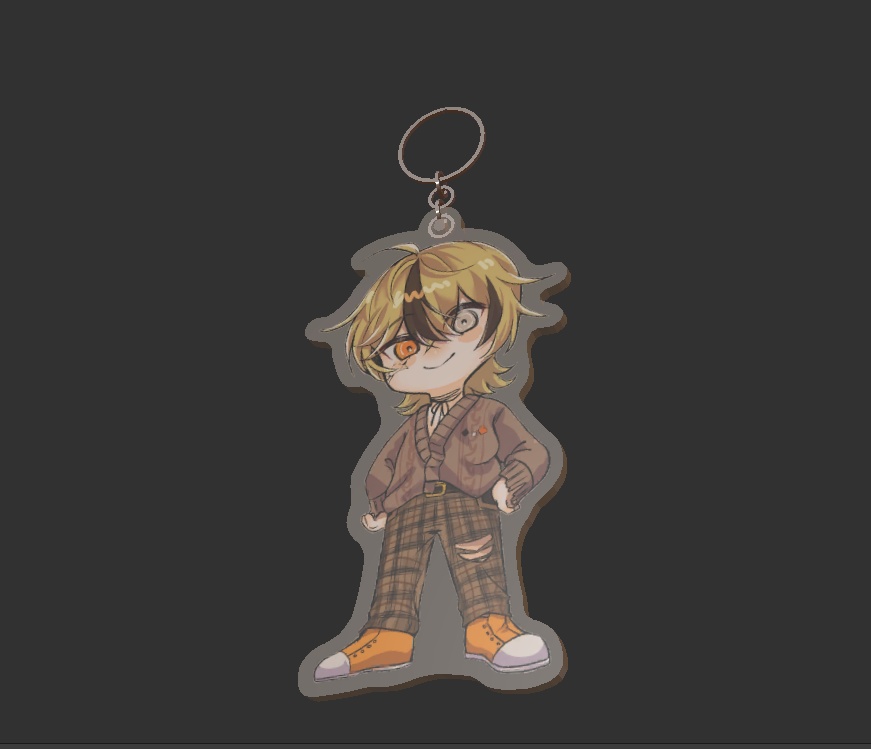 クッキーのこな のアクリルキーホルダー【VRChat想定】