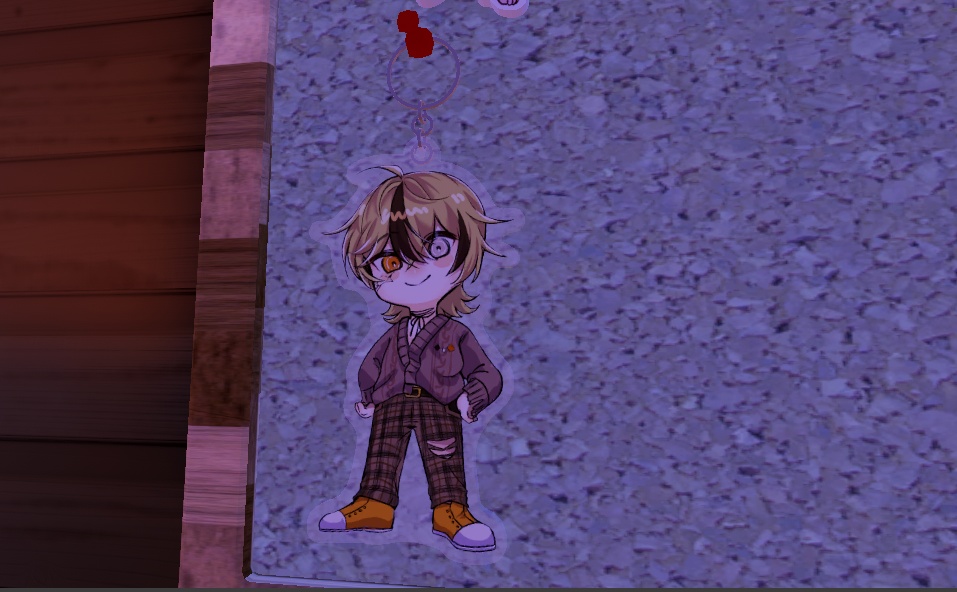 クッキーのこな のアクリルキーホルダー【VRChat想定】