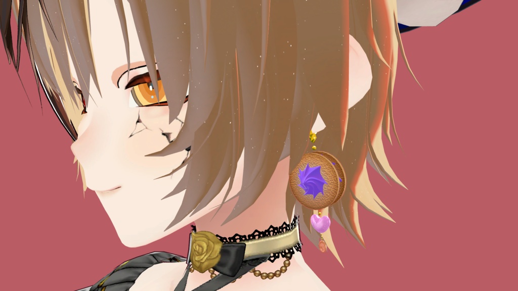 クッキーチャーム -HalloweenColor -【VRChat想定】