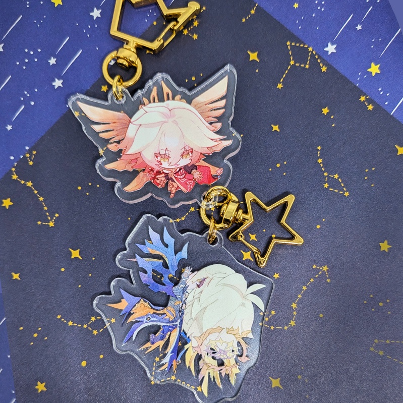 【非公式】ファイノン+モーディス連結アクキー