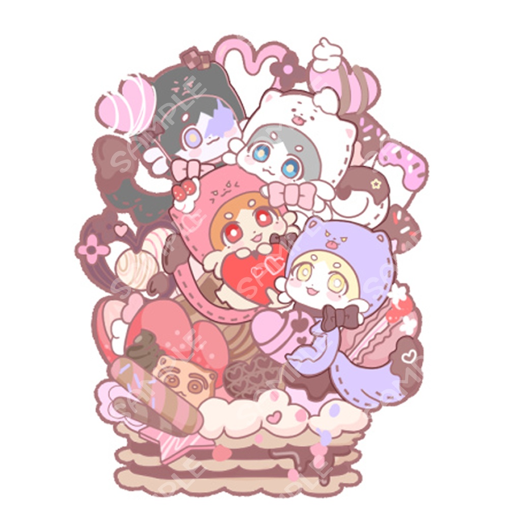 【非公式】ファイノン+モーディス キメラアクキー