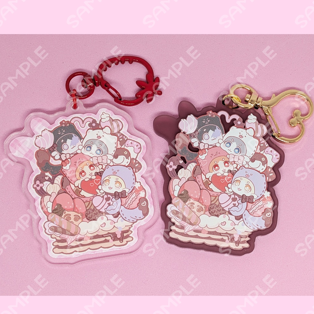 【非公式】ファイノン＋モーディス キメラアクキー