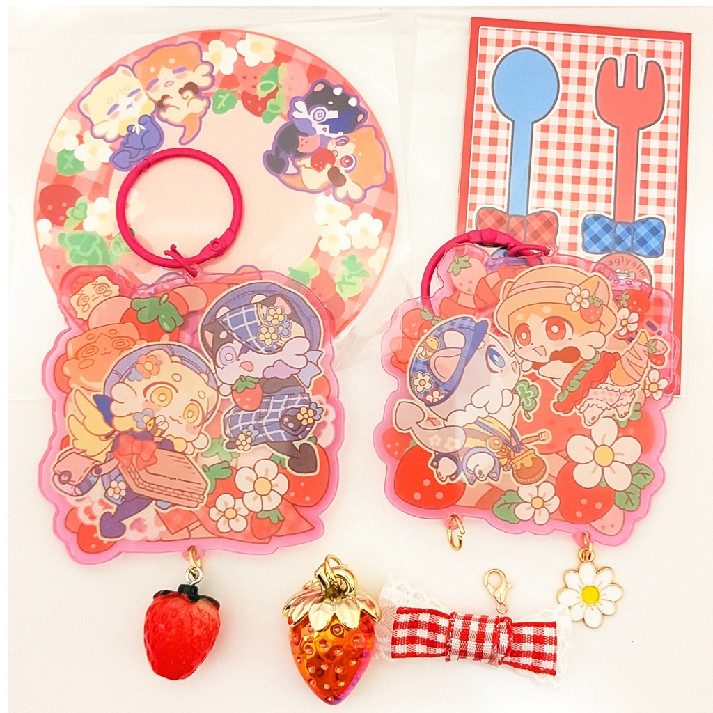 【非公式】ファイノン×モーディス（ヤシハニ）アクキーセット