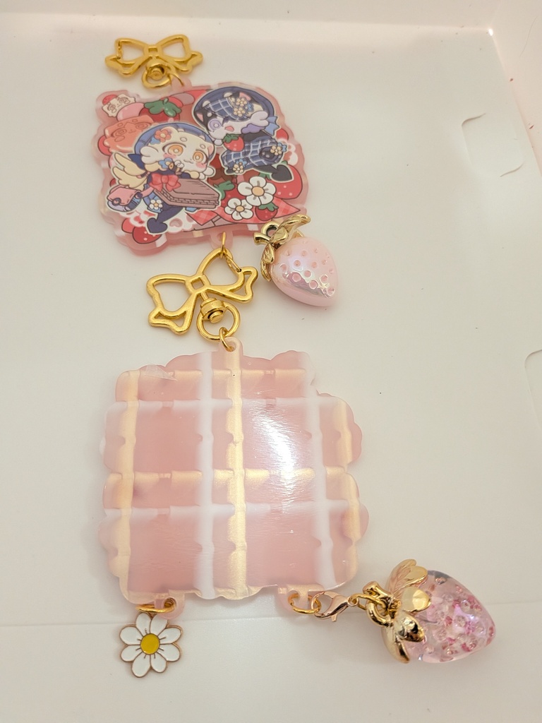 【非公式】ファイノン×モーディス(ヤシハニ)アクキーセット