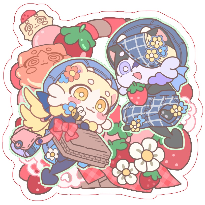 【非公式】ファイノン×モーディス(ヤシハニ)アクキーセット