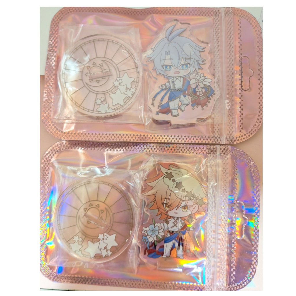 【非公式】ファイノン+モーディス アクリルスタンド(付け替え可能パーツ)