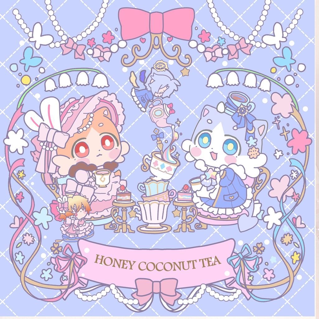 【非公式】ヤシハニアフタヌーンティーセット(ファイノン+モーディス)