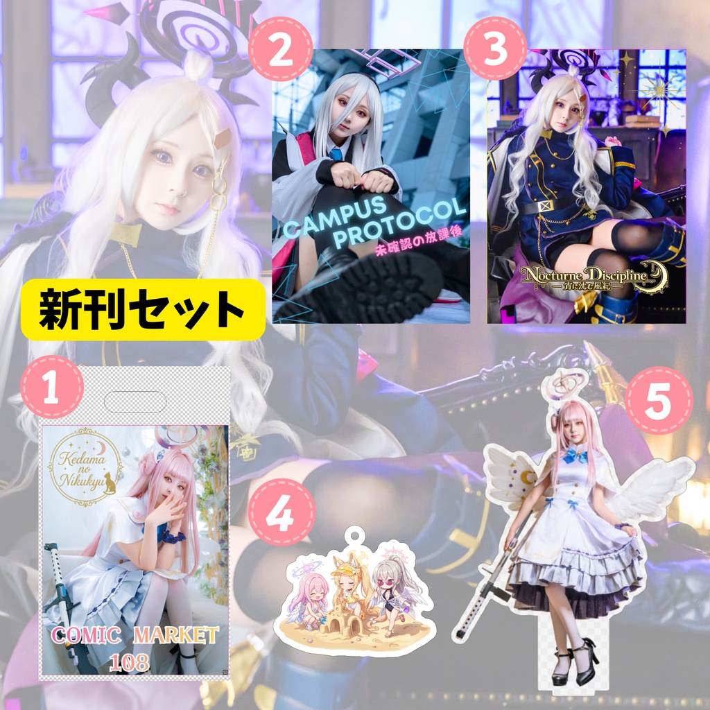 【C108】新刊セット『ブルーアーカイブ』