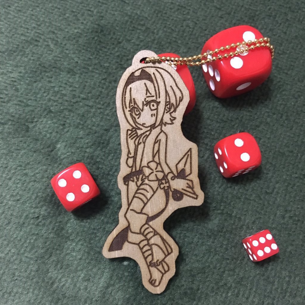 【一時生産停止】Fate/Grand Order　静謐のハサンウッドキーホルダー