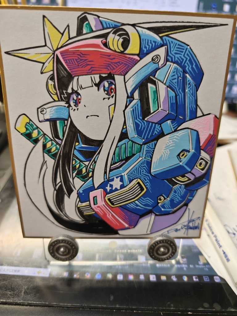 トリコロールな鎧乙女