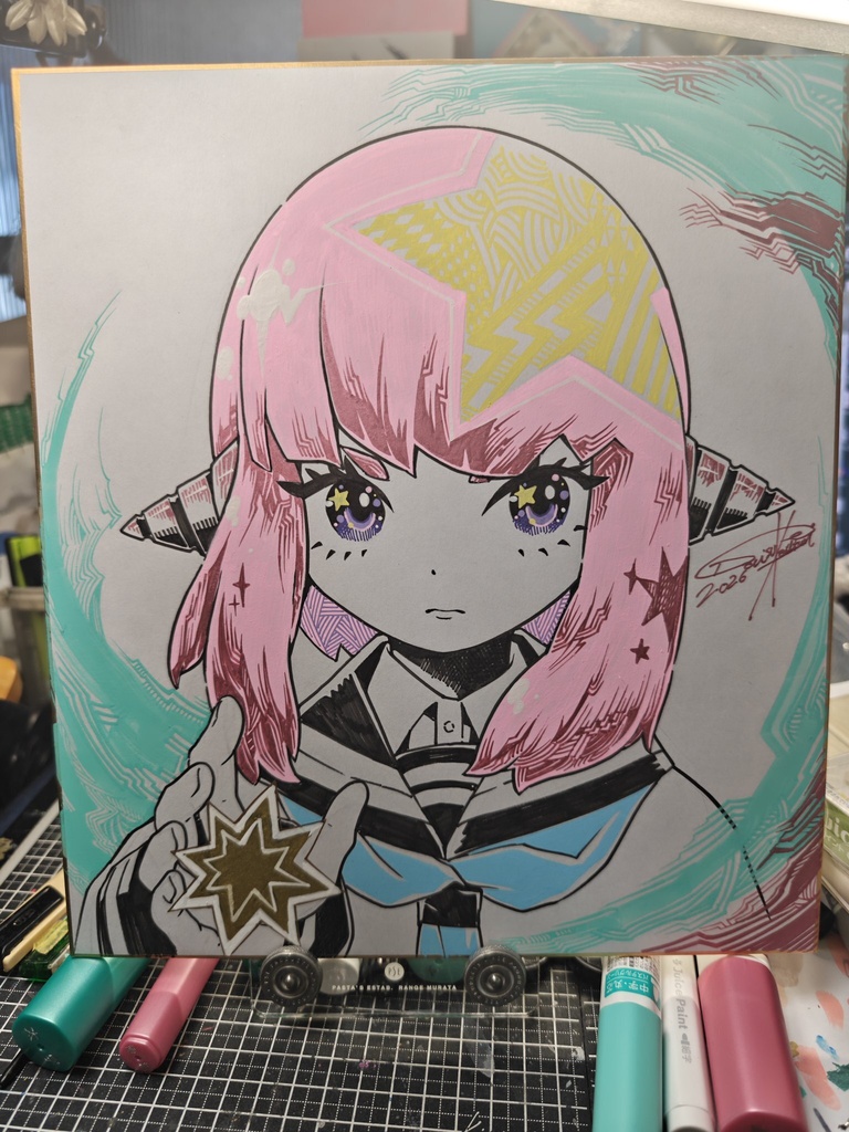 【ギャラリー21で販売予定だった展】耳ドリル乙女　
