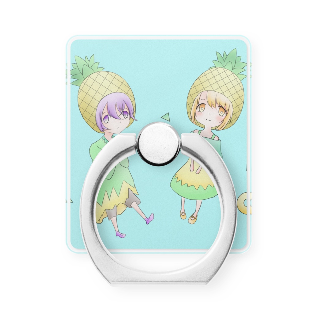 Cute pineapple fairy  /スマホリング