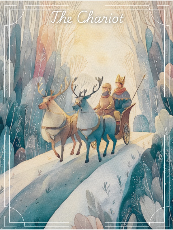 北欧風 水彩タロットカード(大アルカナ22枚+表紙1枚・PNGダウンロード)