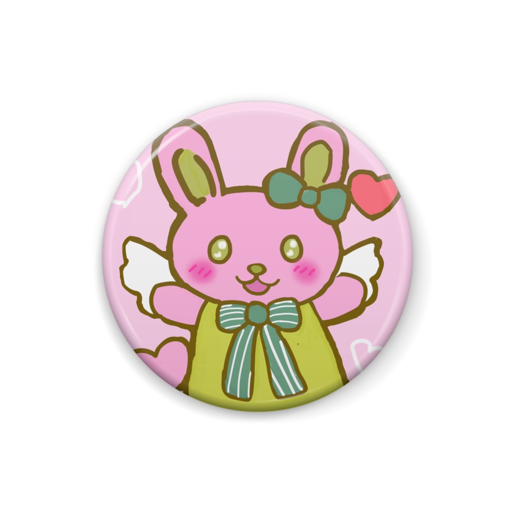 天使うさちゃん　バッチ