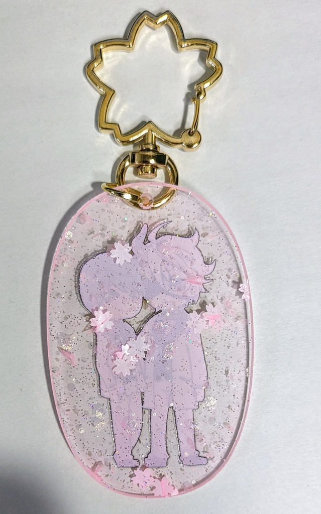 鬼いちウェディングアクリルキーホルダー