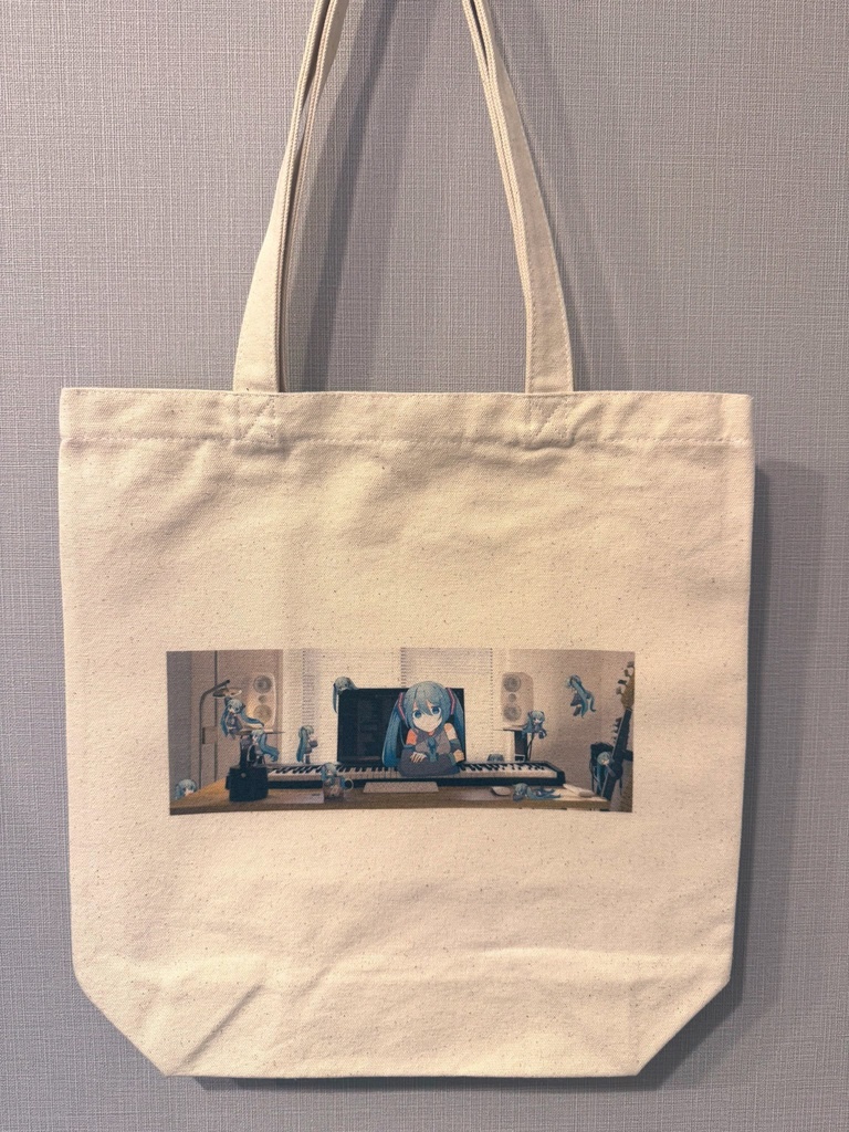 「冴ゆる青」トートバッグ
