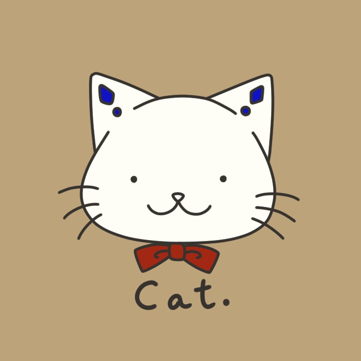 猫カフェ店員なパッション撫子の缶バッヂ