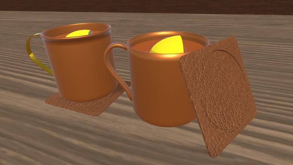 銅製マグカップ