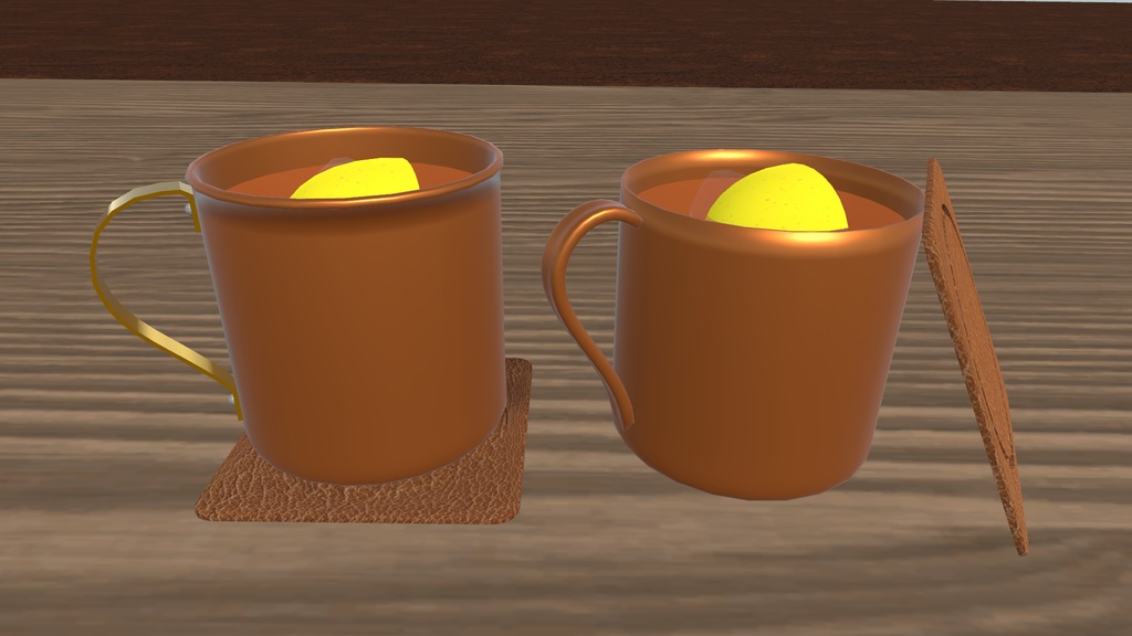 銅製マグカップ