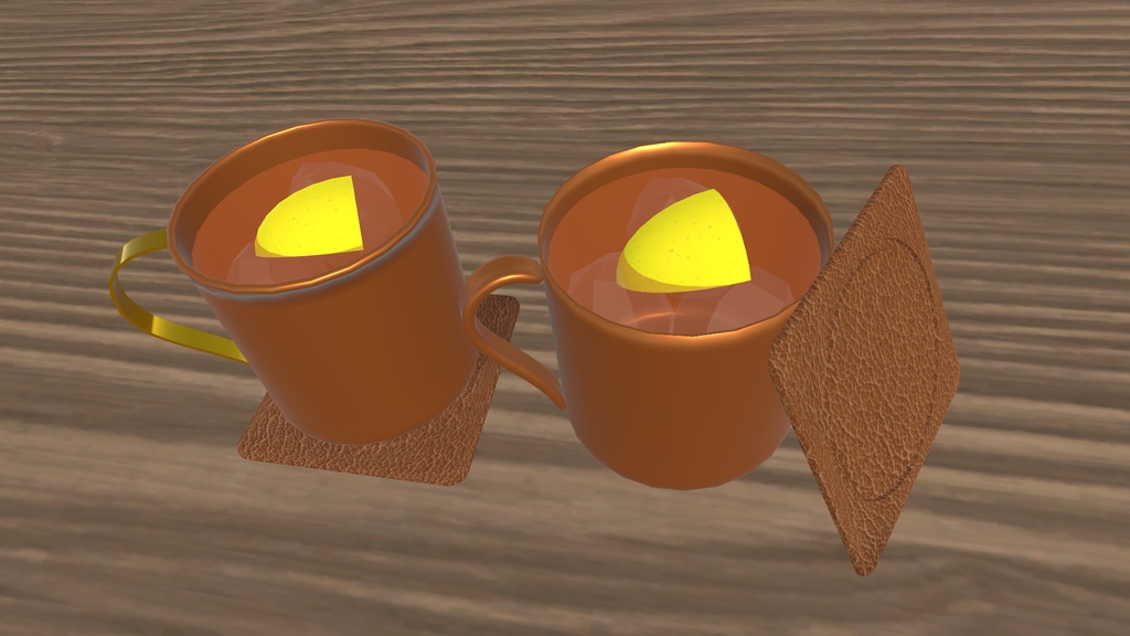 銅製マグカップ