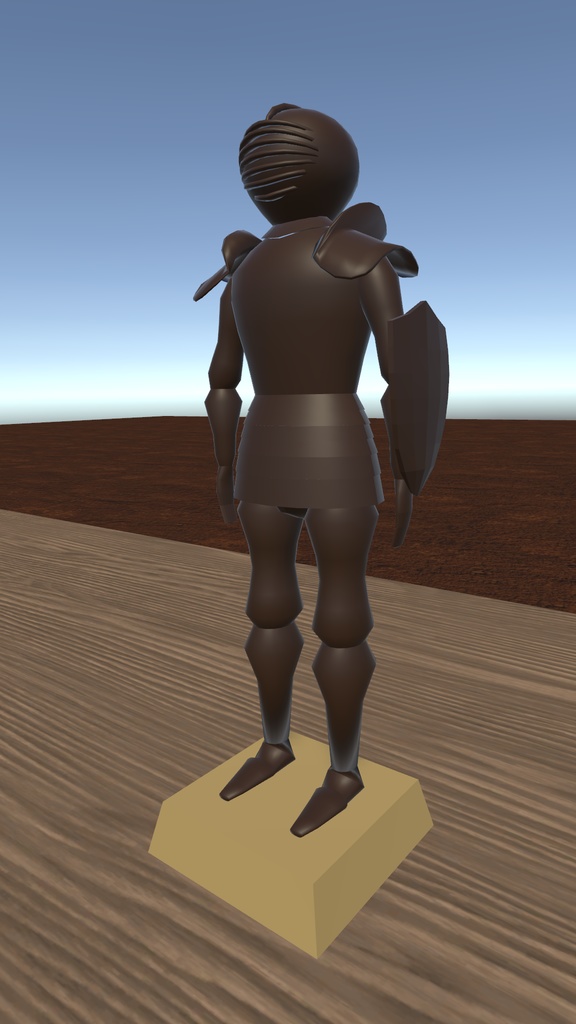 【フリーダウンロード】西洋甲冑(置物)