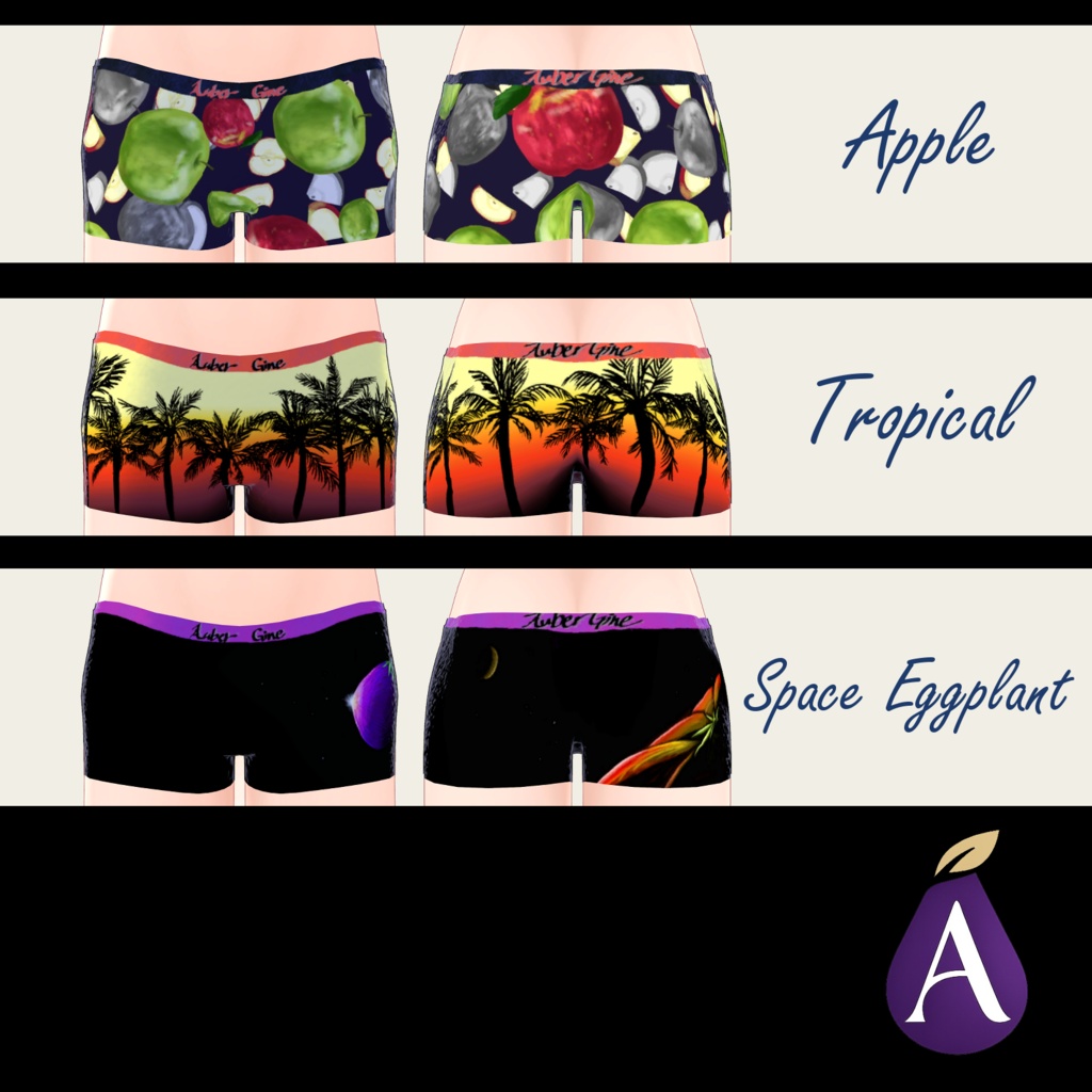 【彼方専用】柄パンテクスチャ 全11種