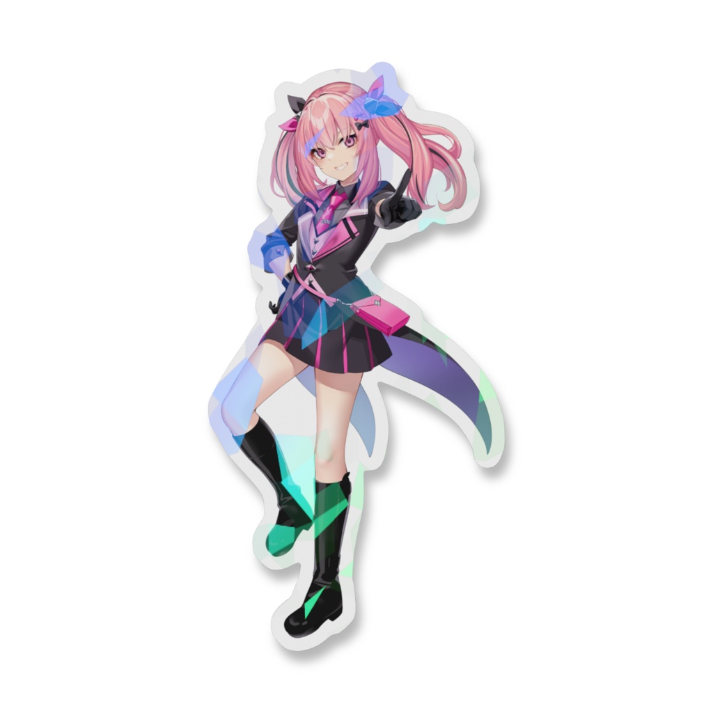 【怪盗シャノン】キービジュアルホロステッカー