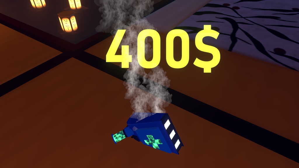 3 Drone Follower Risk of Rain 2 Pack for VRChat Avatars (Modular avatar)