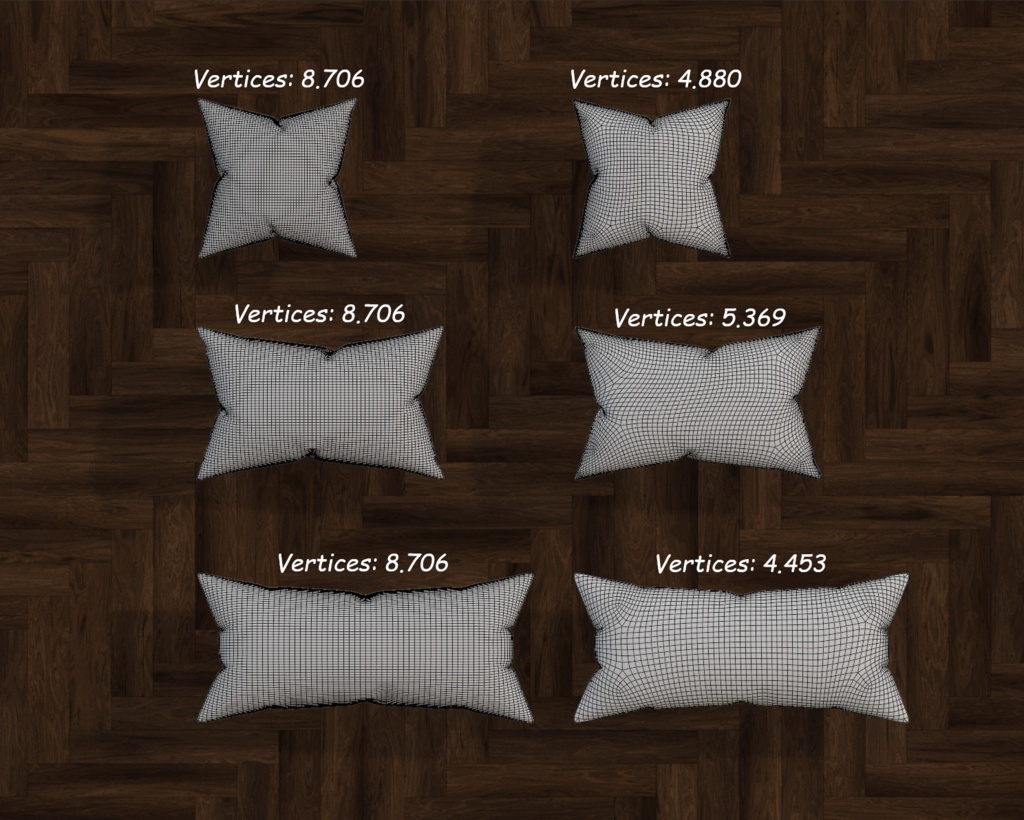 Set of 3 cushions - FREE