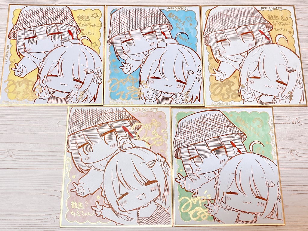 【関西コミティア74】新刊＋直筆色紙セット