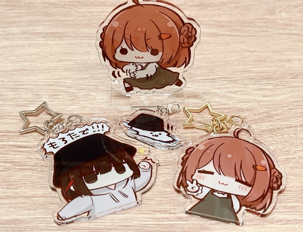 【受注生産】競馬女子ちゃんアクリルグッズ