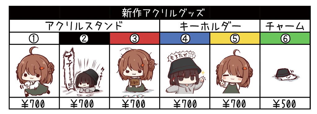 【受注生産】競馬女子ちゃんアクリルグッズ