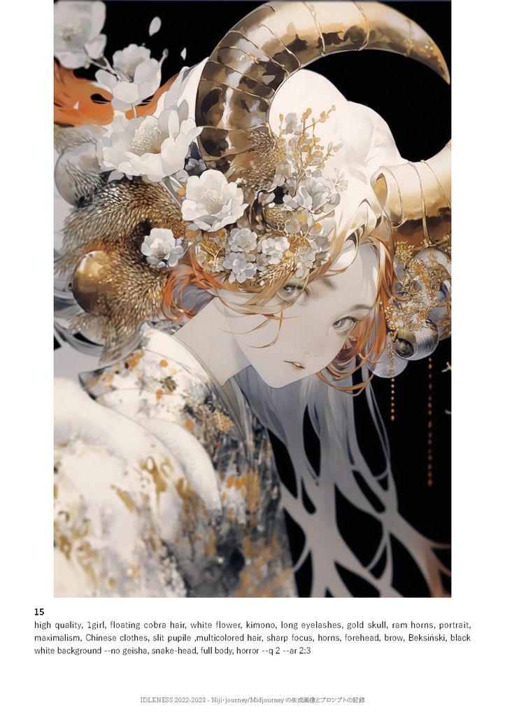 IDLENESS - Niji・journey / Midjourneyの生成画像とプロンプトの記録