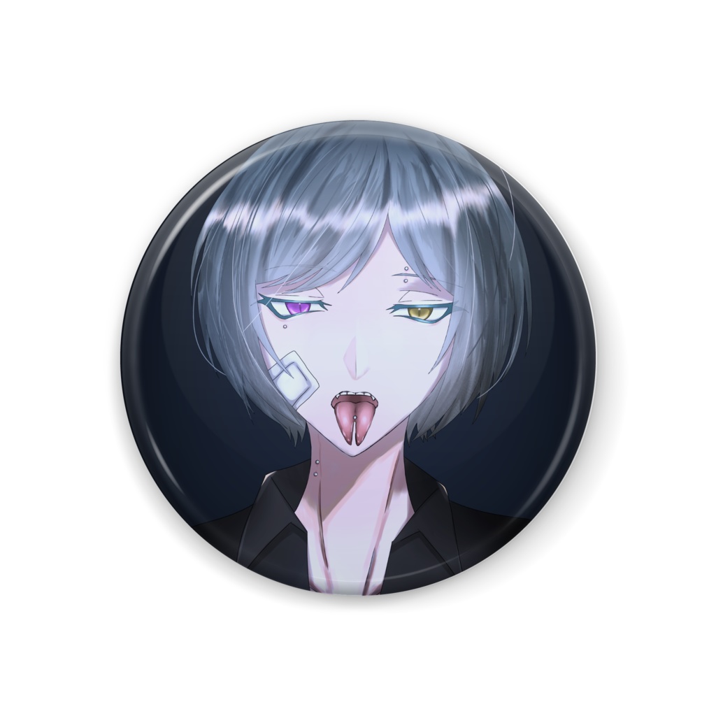 傷ついた数【缶バッジ】