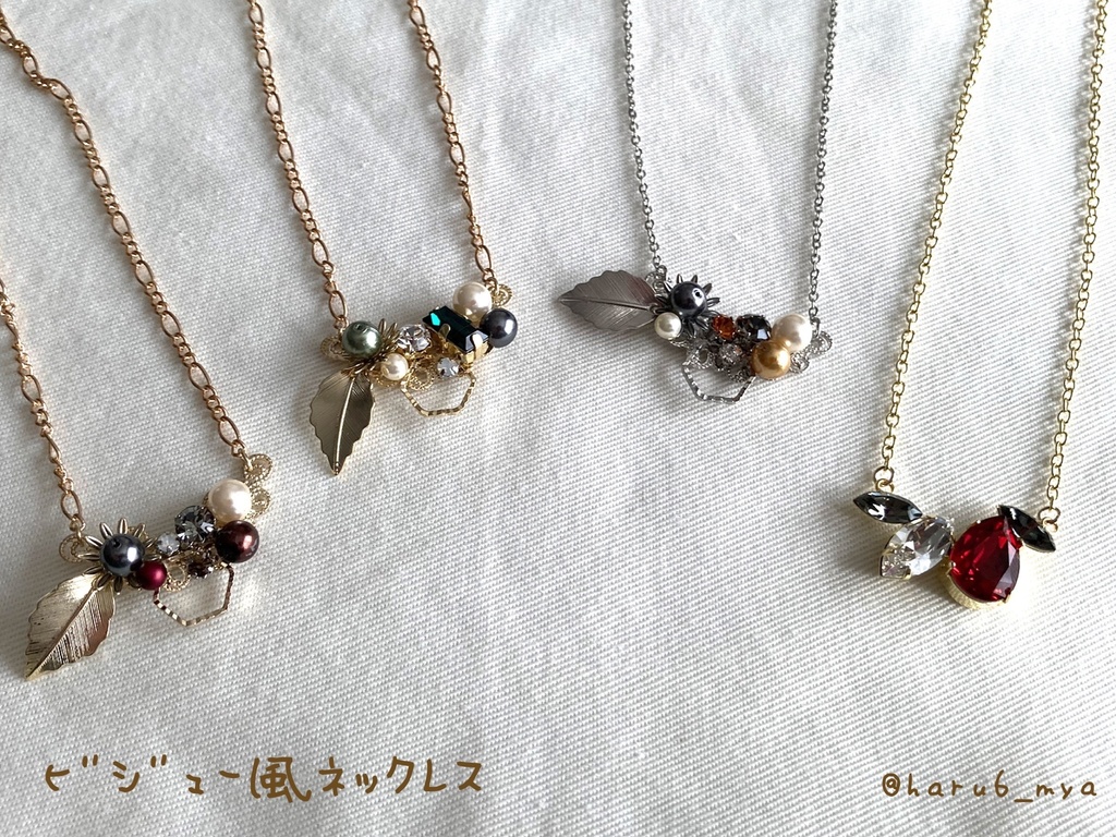 【HQ!!】ビジュー風ネックレス
