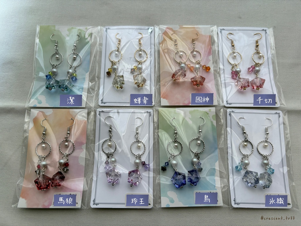 【ブルーロック】イメージピアス(五角形)
