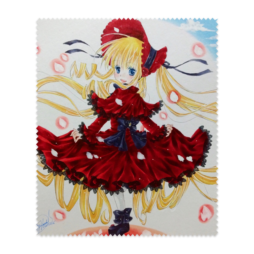 真紅っく振り返りメガネ拭き