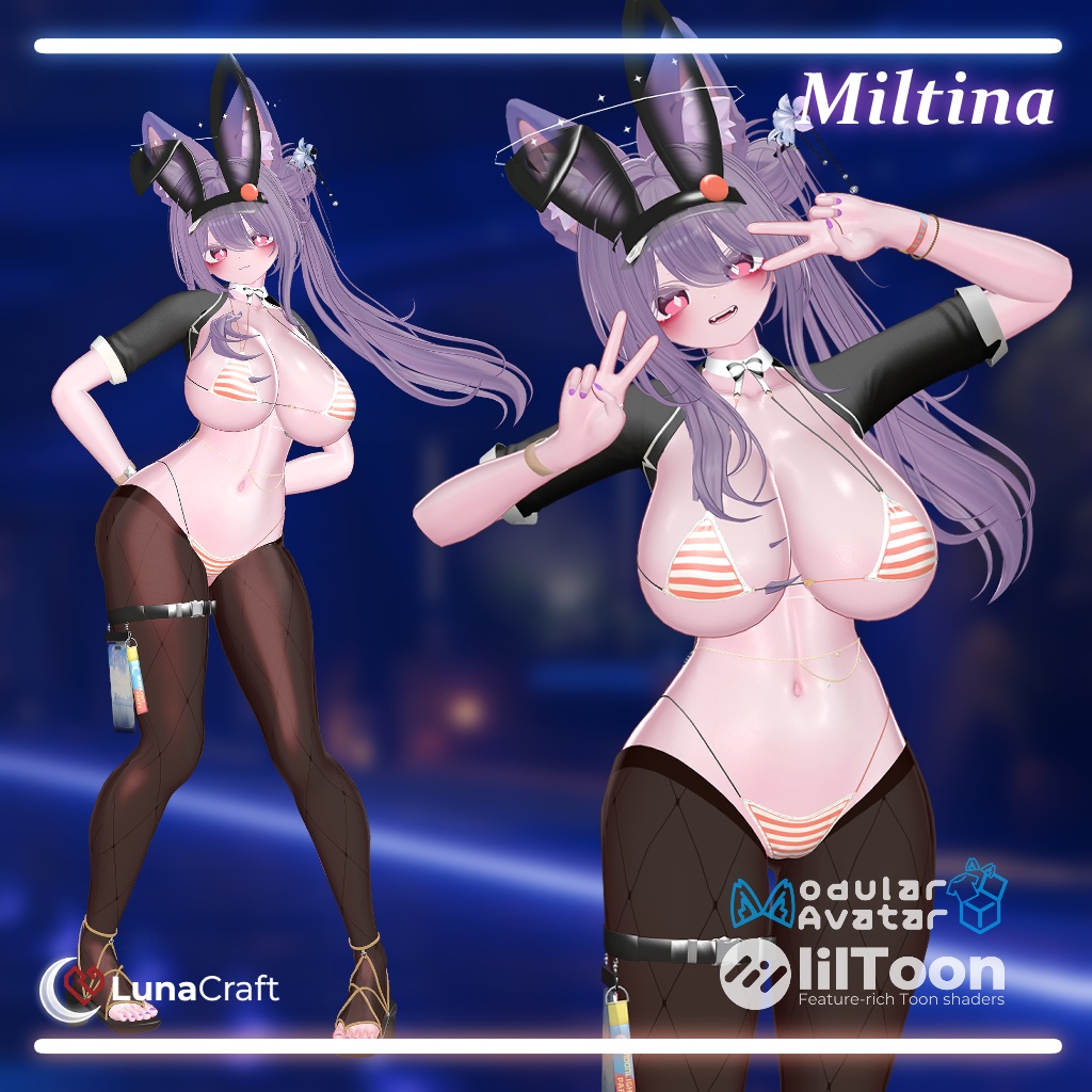【08/31 SALE】Moonlight Party【10アバター対応】