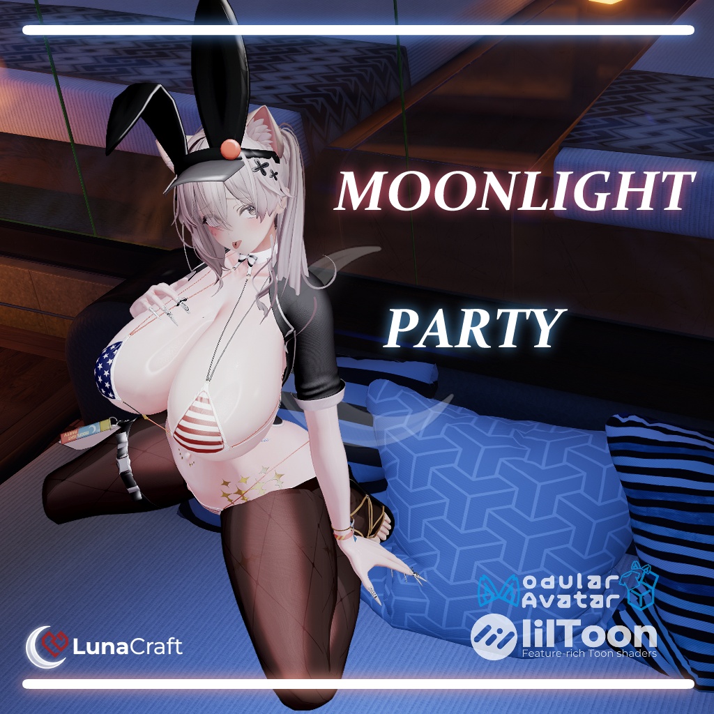 【08/31 SALE】Moonlight Party【10アバター対応】