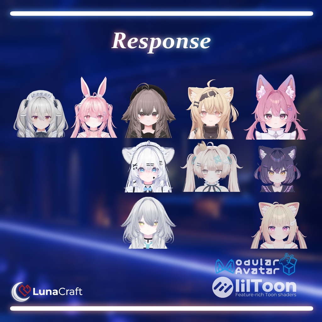 【08/31 SALE】Moonlight Party【10アバター対応】