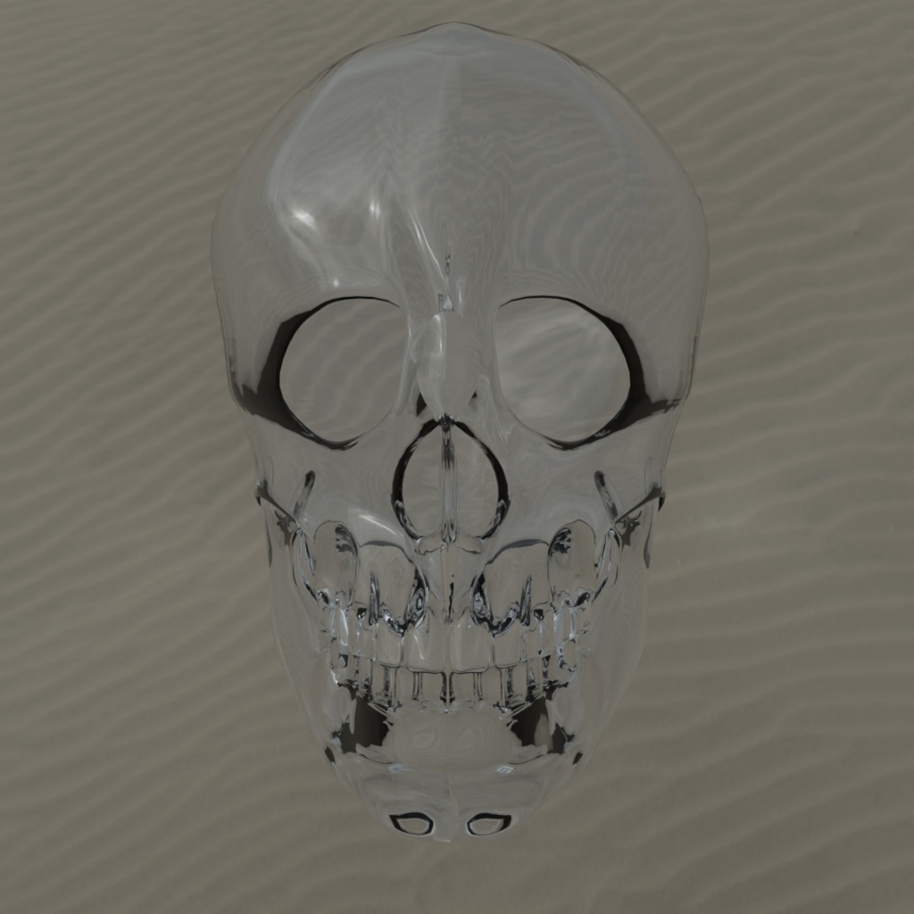 【3Dモデル】スカル