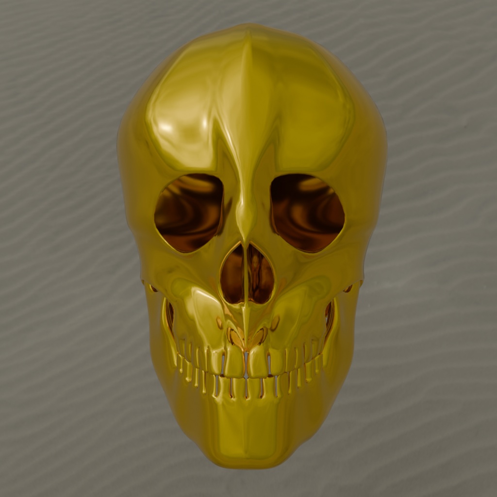 【3Dモデル】スカル