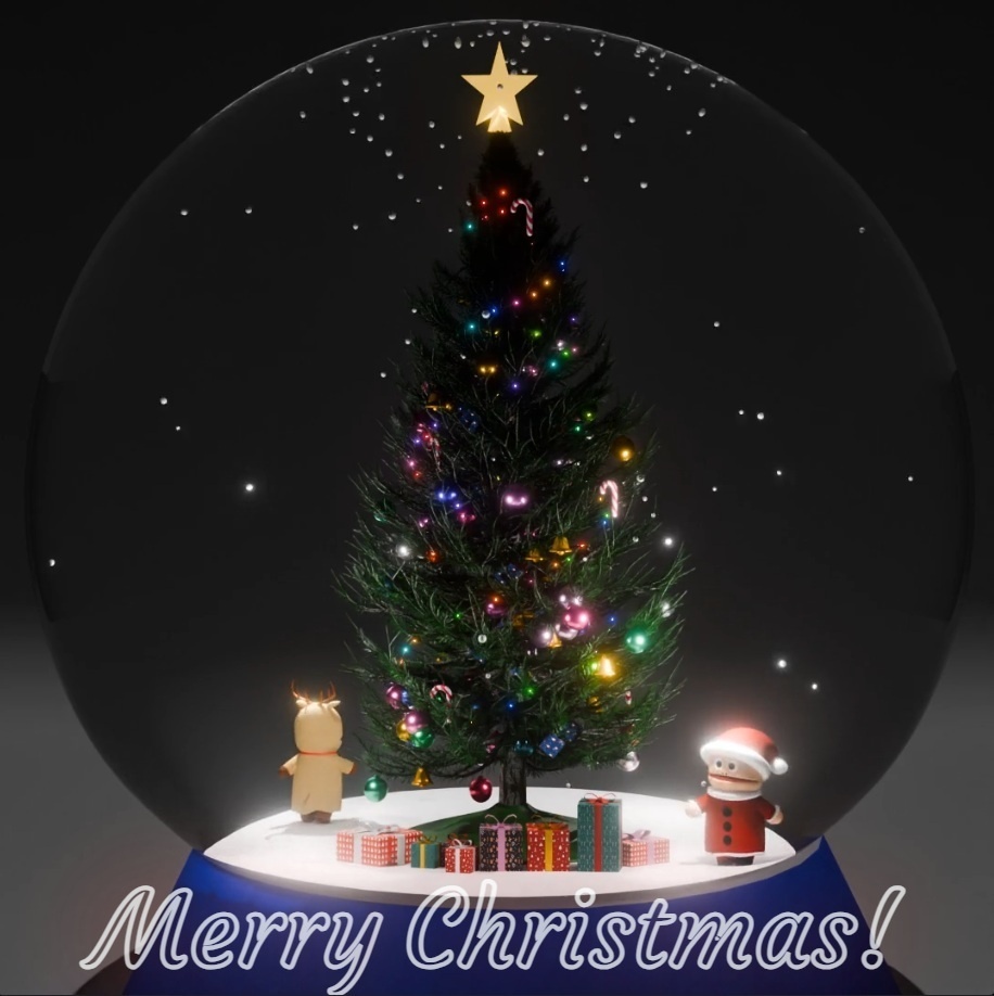 【3Dモデル】クリスマスツリー