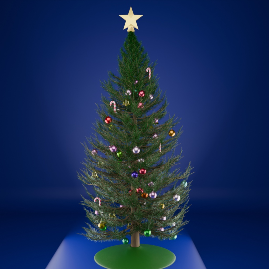 【3Dモデル】クリスマスツリー