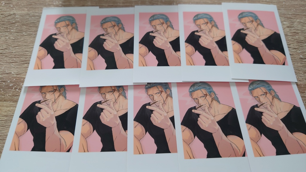 ベン・ベックマン　チェキ風カード　10枚セット