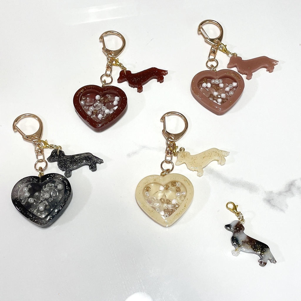 yukinkoさんオーダー品　ハートシェイカーキーホルダー