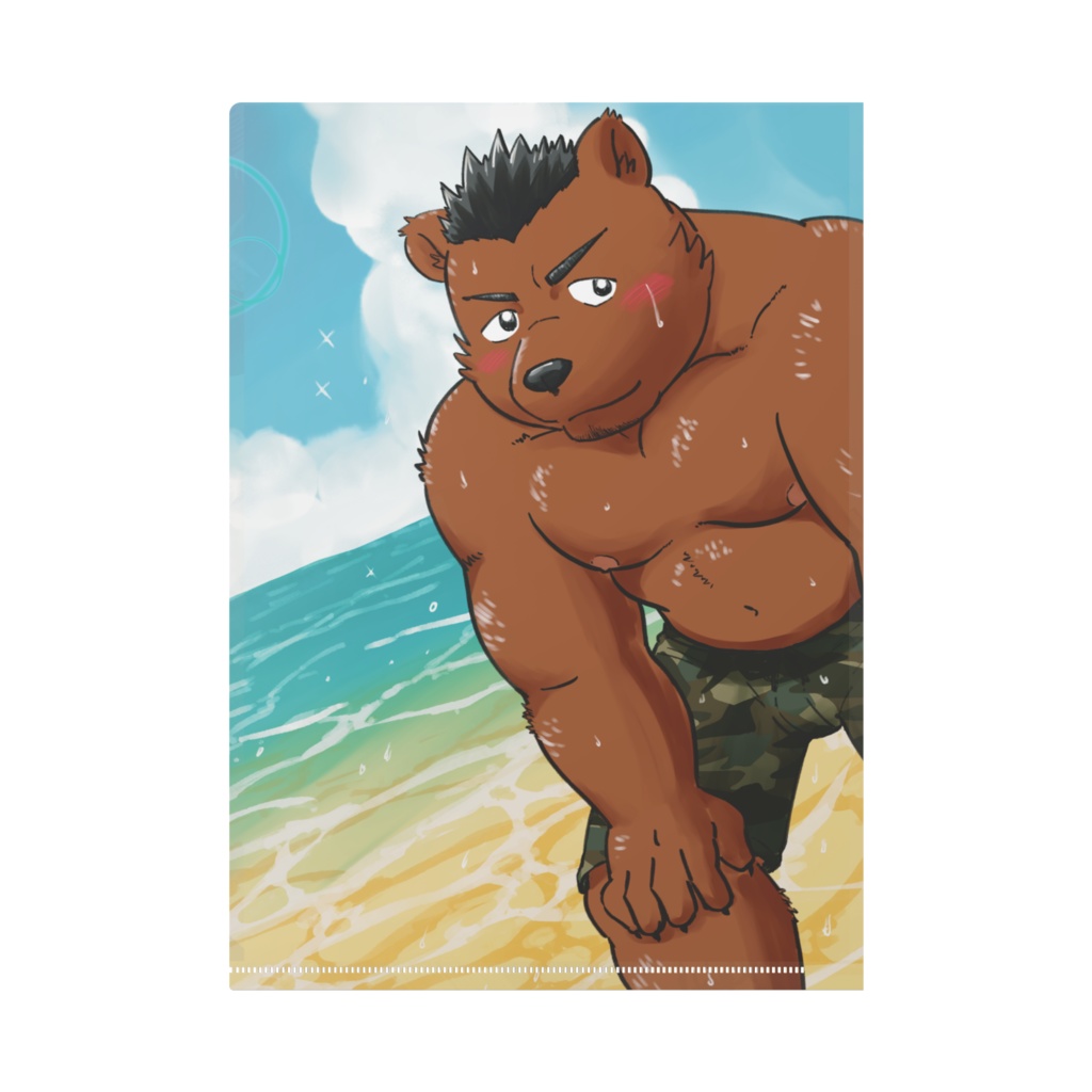 【太おじ4開催記念】スイビタクリアファイル〜海〜