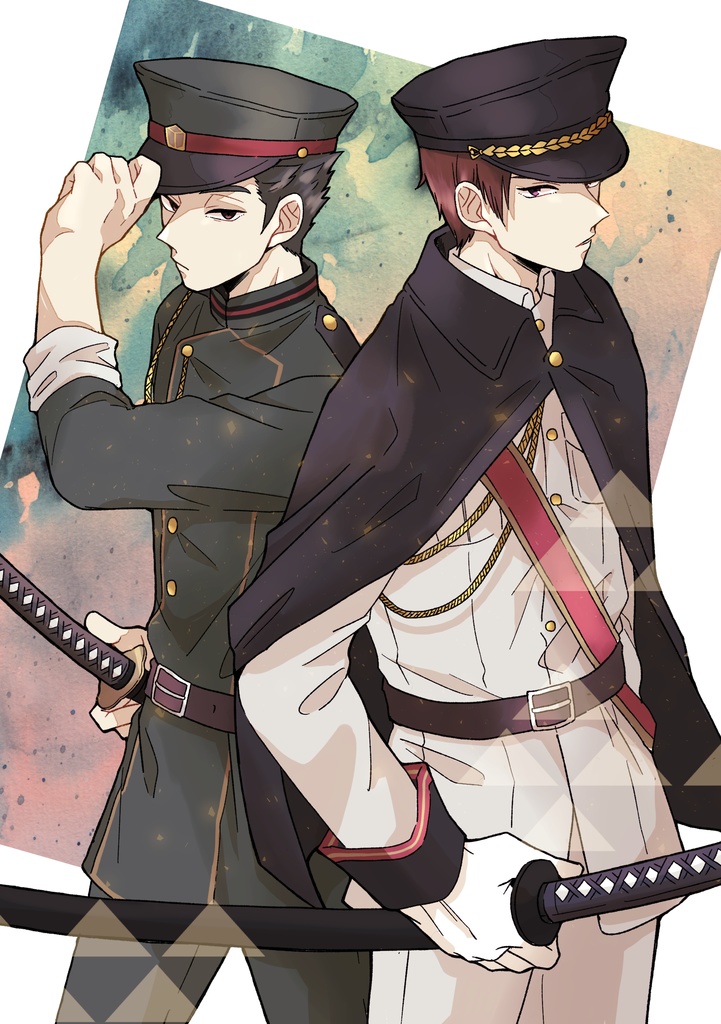 軍服師弟 クリアポスター